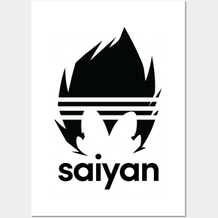 Vegeta Saiyan Sports Design Posters and Art